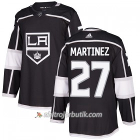 Män Ishockey Los Angeles Kings Tröja Alec Martinez 27 Adidas 2017-2018 Svart Authentic